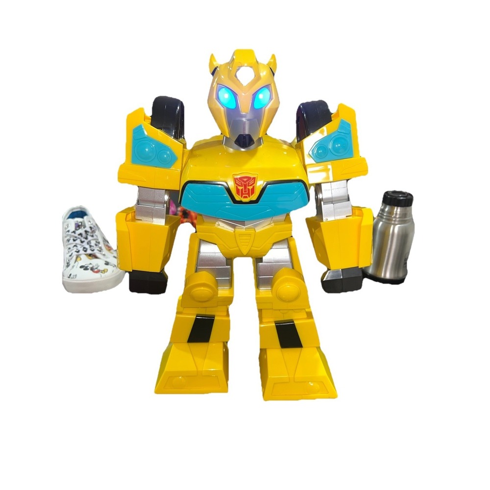5N6/ Hasbro Transformers Rescue Bots Academy Bumblebee (With Controller) Works